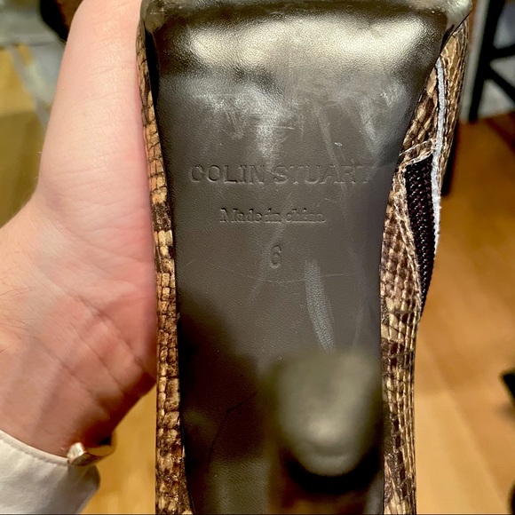 Colin Stuart Snakeskin Boots - Picture 4 of 5